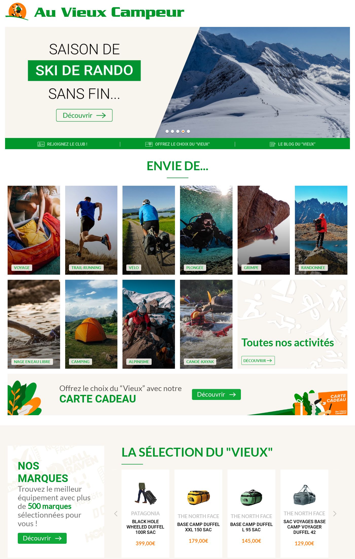 Catalogue Au Vieux Campeur 17.05.2023 - 23.05.2023