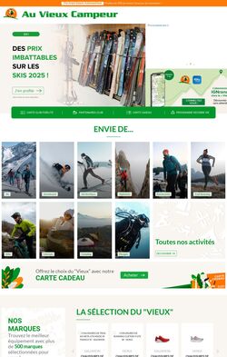Catalogue Au Vieux Campeur 15.10.2025 - 21.10.2025
