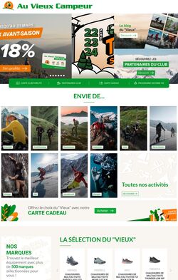 Catalogue Au Vieux Campeur 19.03.2025 - 25.03.2025