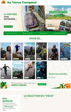 Catalogue Au Vieux Campeur 22.02.2023 - 28.02.2023