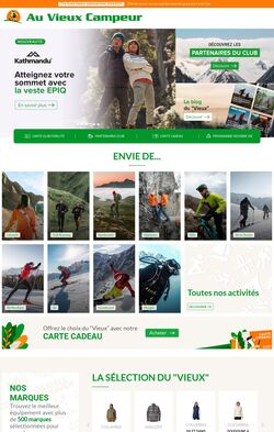 Catalogue Au Vieux Campeur 09.10.2024 - 15.10.2024