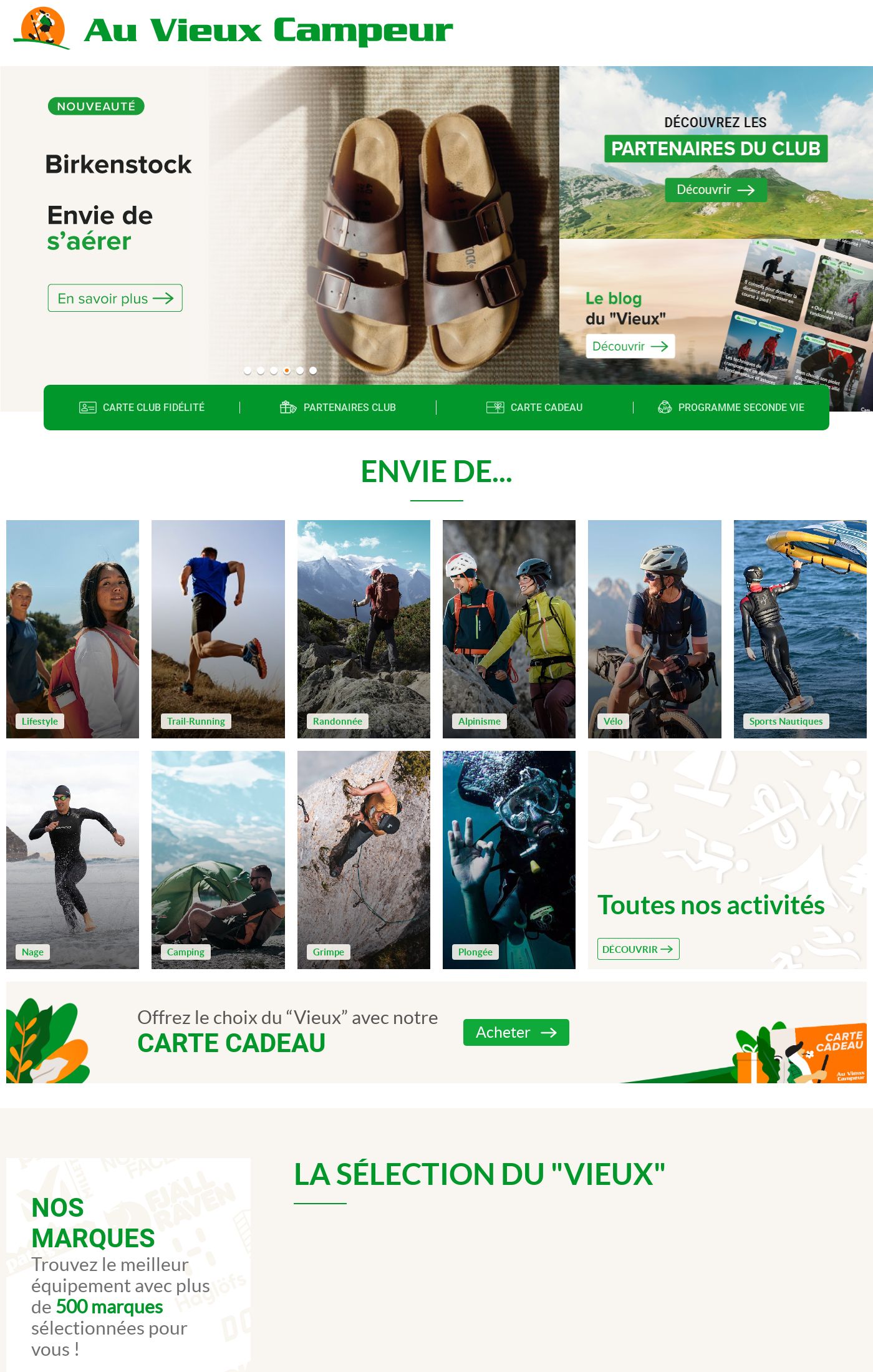 Catalogue Au Vieux Campeur 14.08.2024 - 20.08.2024