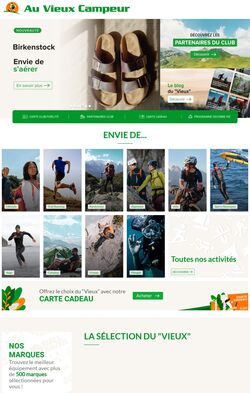 Catalogue Au Vieux Campeur 22.02.2023 - 28.02.2023