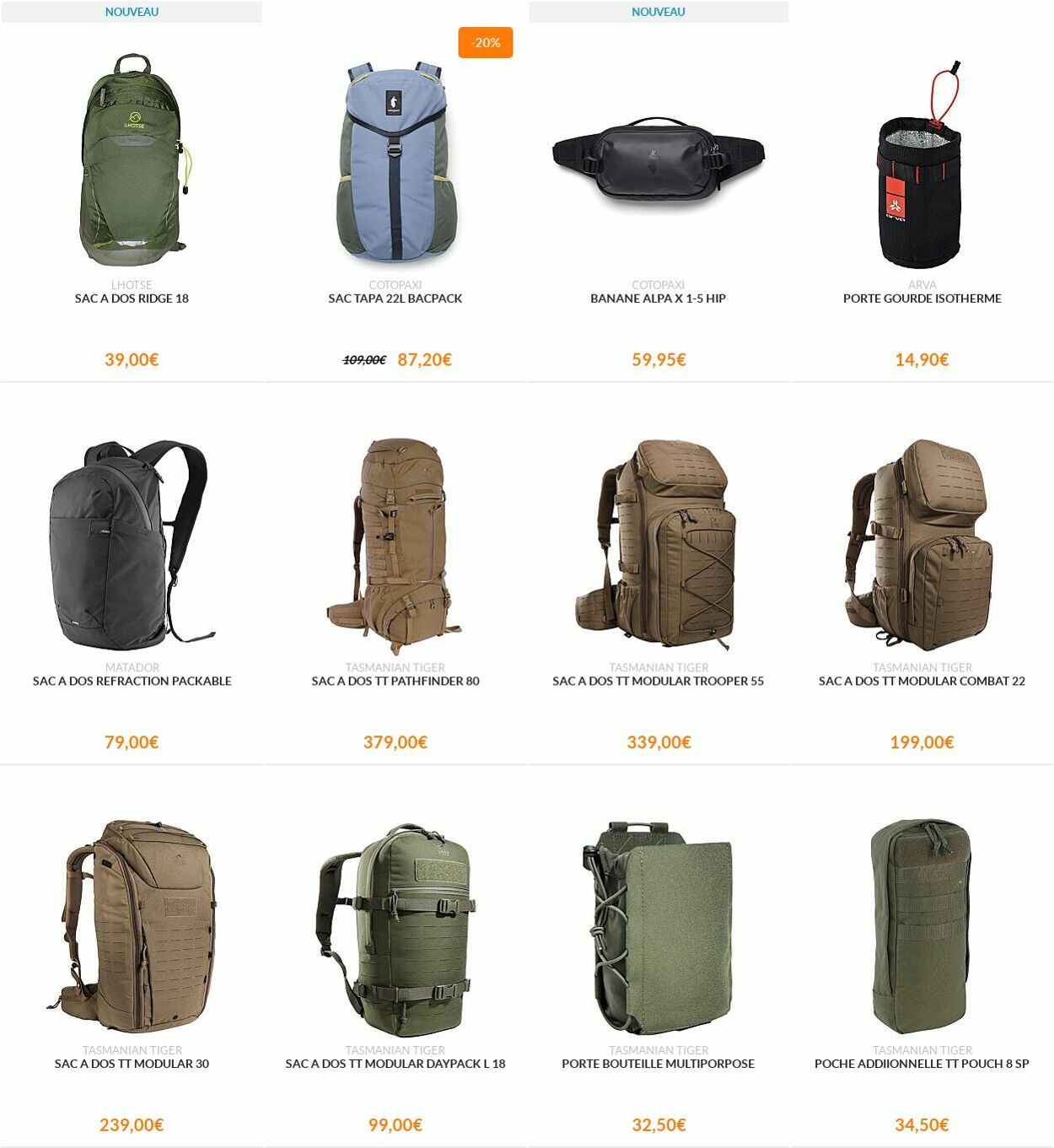 Catalogue Au Vieux Campeur 30.07.2025 - 05.08.2025