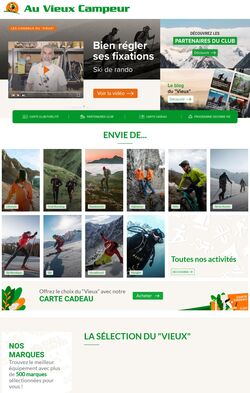 Catalogue Au Vieux Campeur 20.11.2024 - 26.11.2024