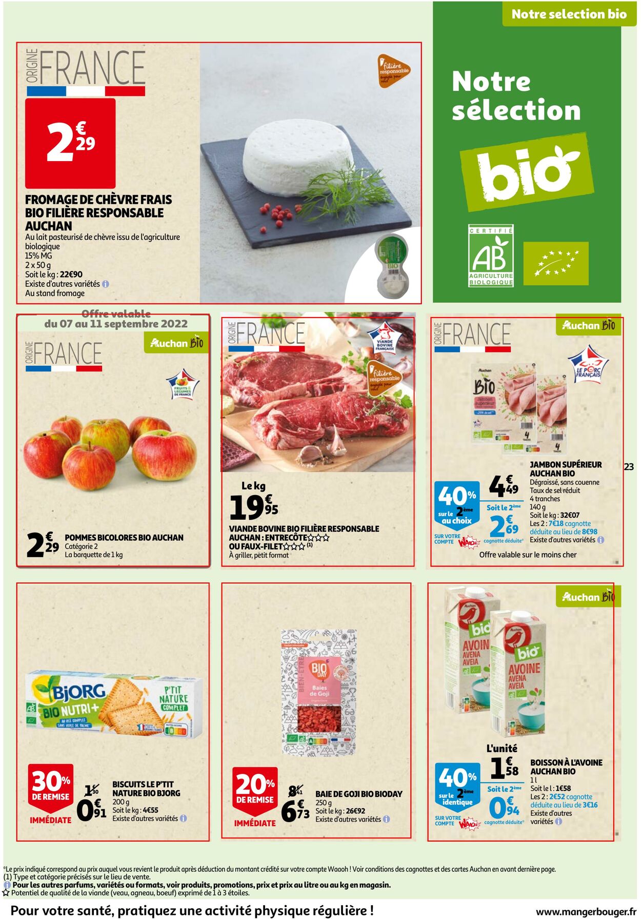 Catalogue Auchan 07.09.2022 - 13.09.2022