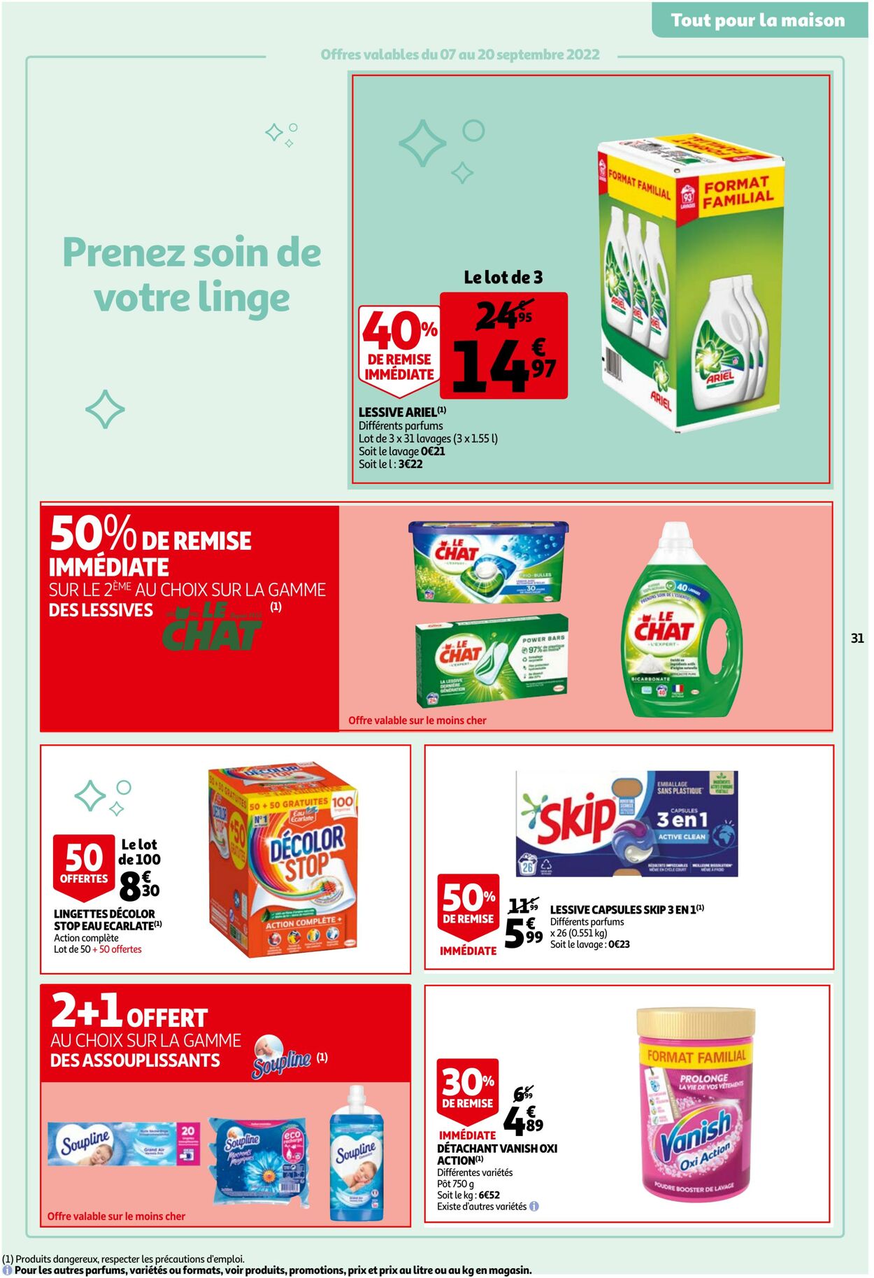 Catalogue Auchan 07.09.2022 - 13.09.2022