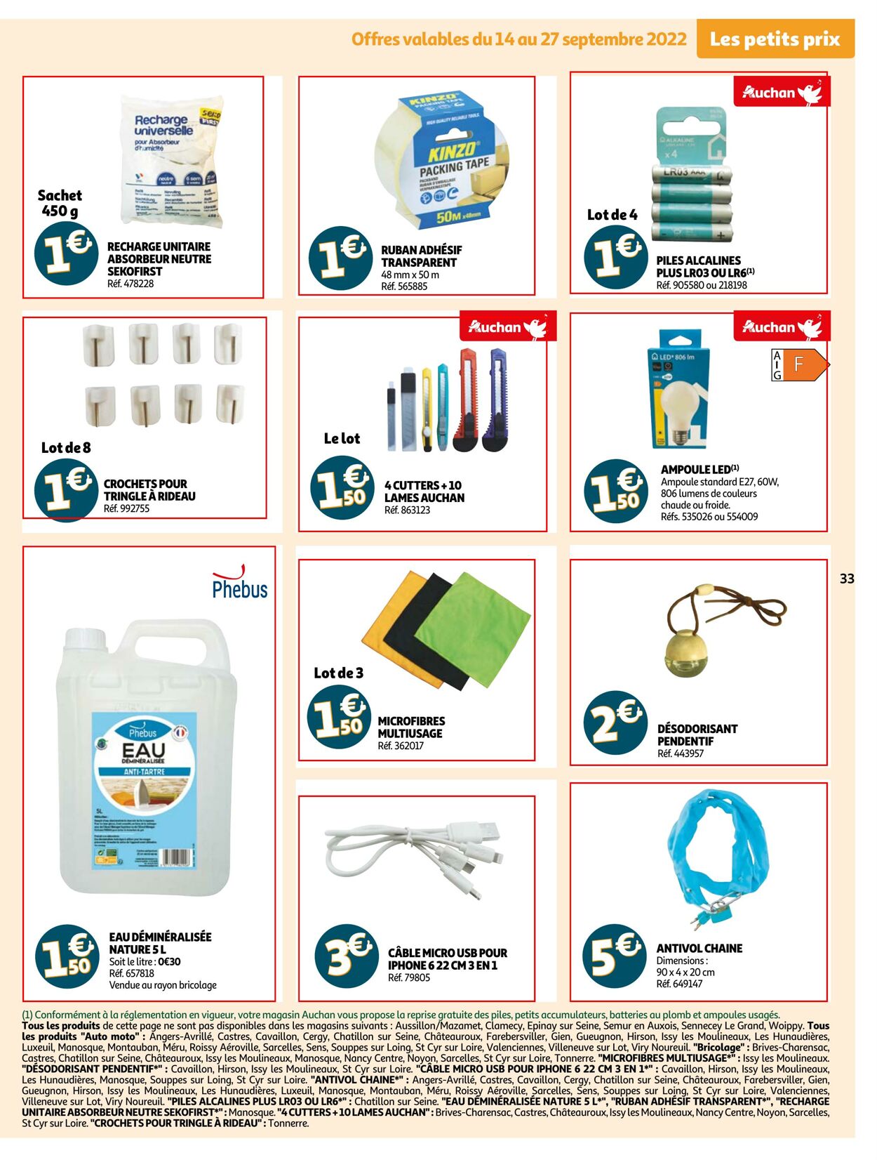 Catalogue Auchan 14.09.2022 - 20.09.2022