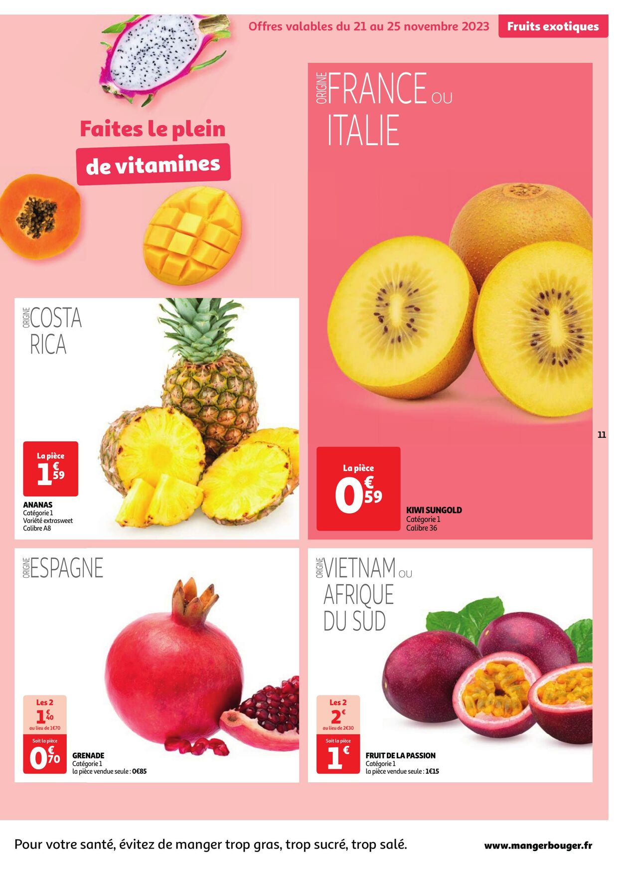 Catalogue Auchan 21.11.2023 - 27.11.2023