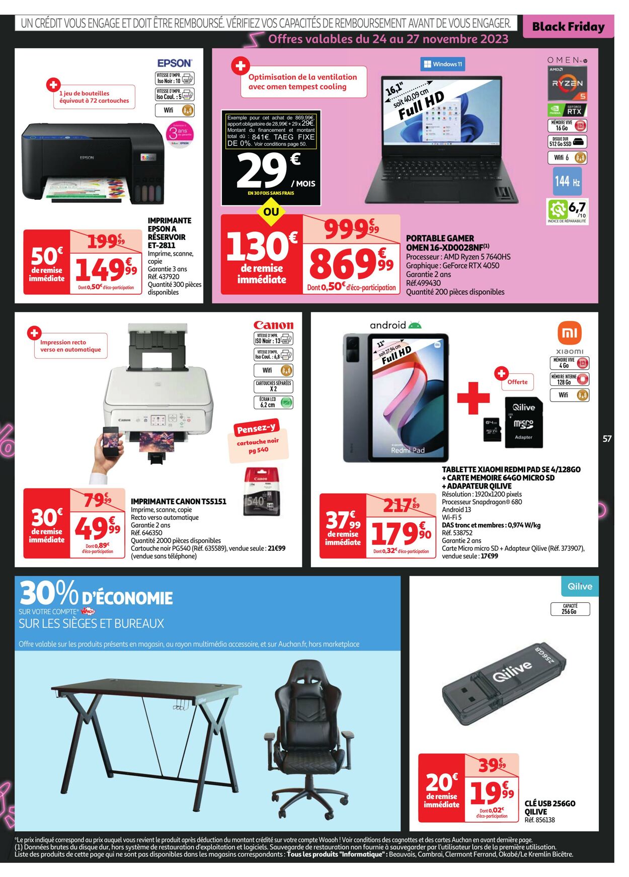 Catalogue Auchan 21.11.2023 - 27.11.2023