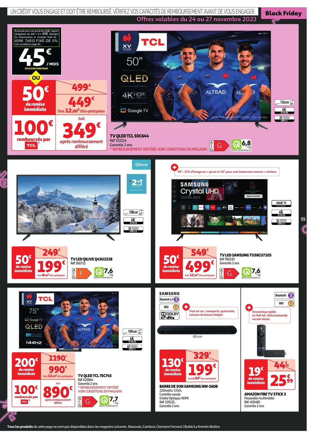 Catalogue Auchan 21.11.2023 - 27.11.2023