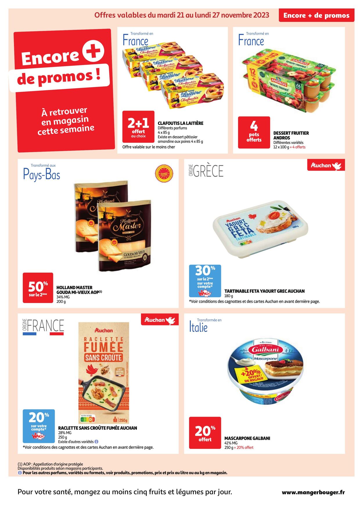 Catalogue Auchan 21.11.2023 - 27.11.2023