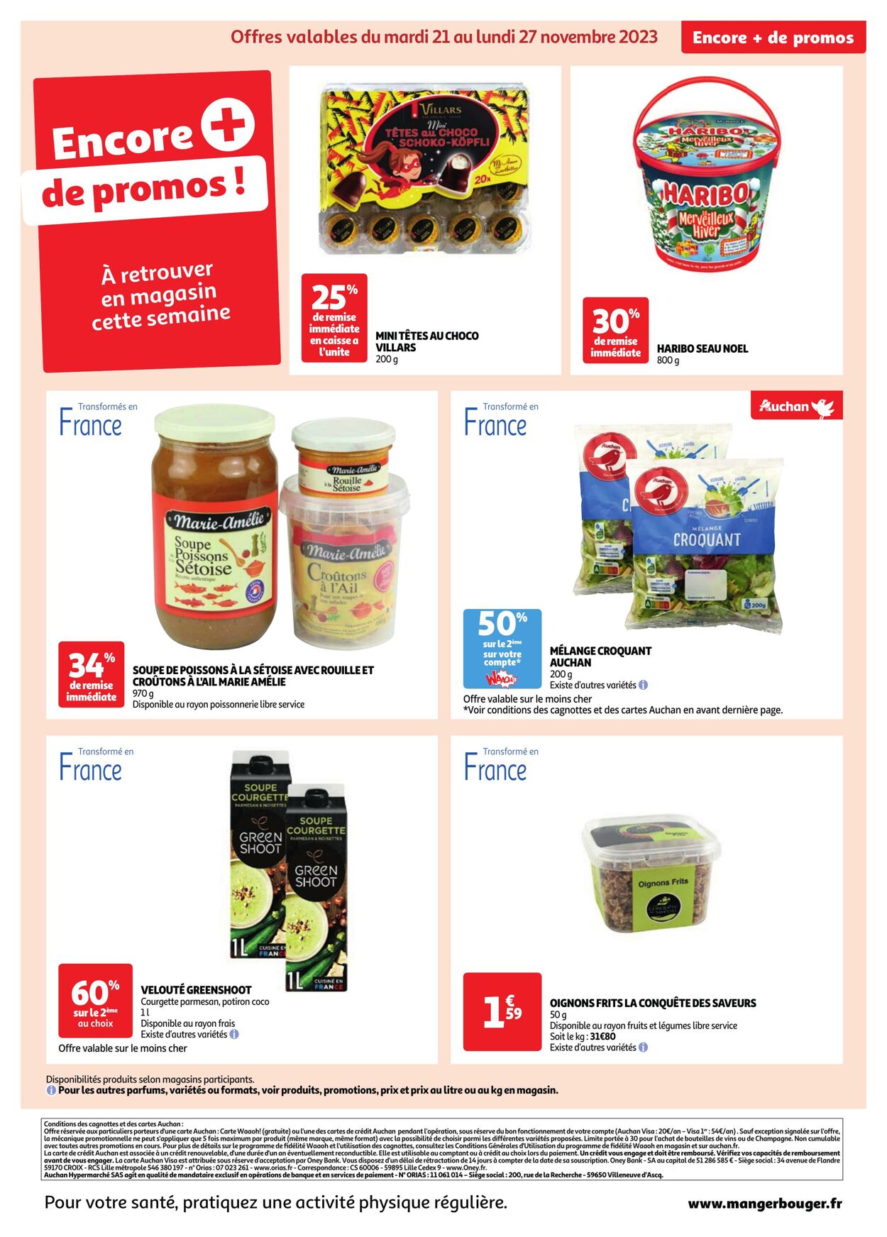 Catalogue Auchan 21.11.2023 - 27.11.2023