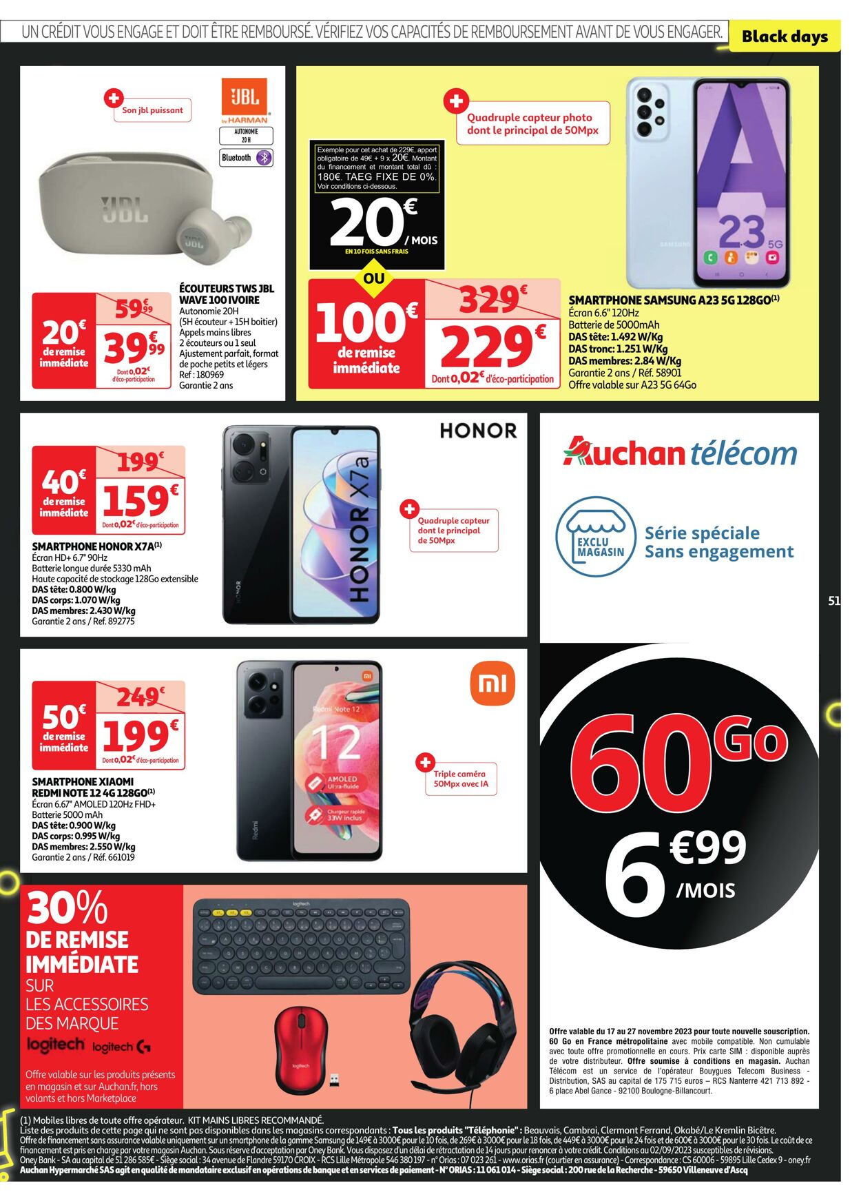 Catalogue Auchan 21.11.2023 - 27.11.2023