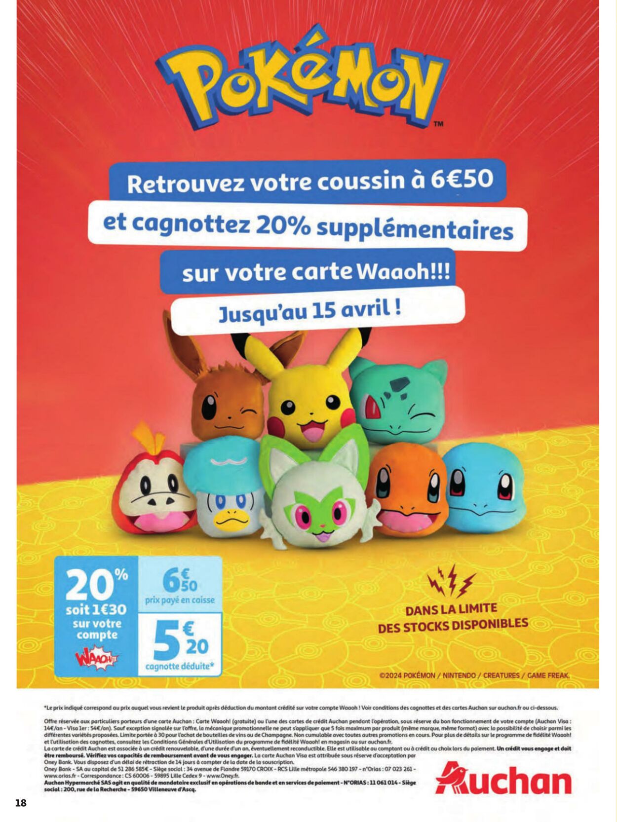 Catalogue Auchan 20.03.2024 - 04.05.2024