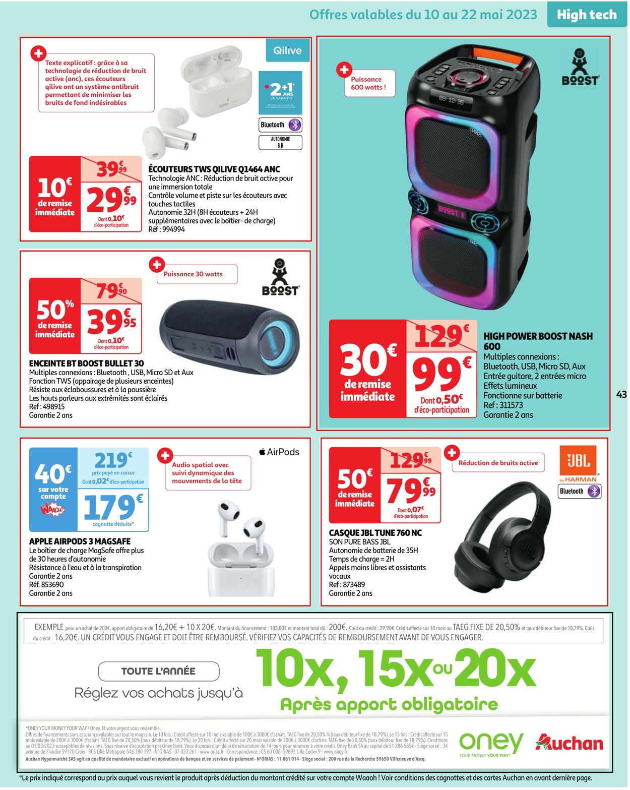 Catalogue Auchan 10.05.2023 - 15.05.2023