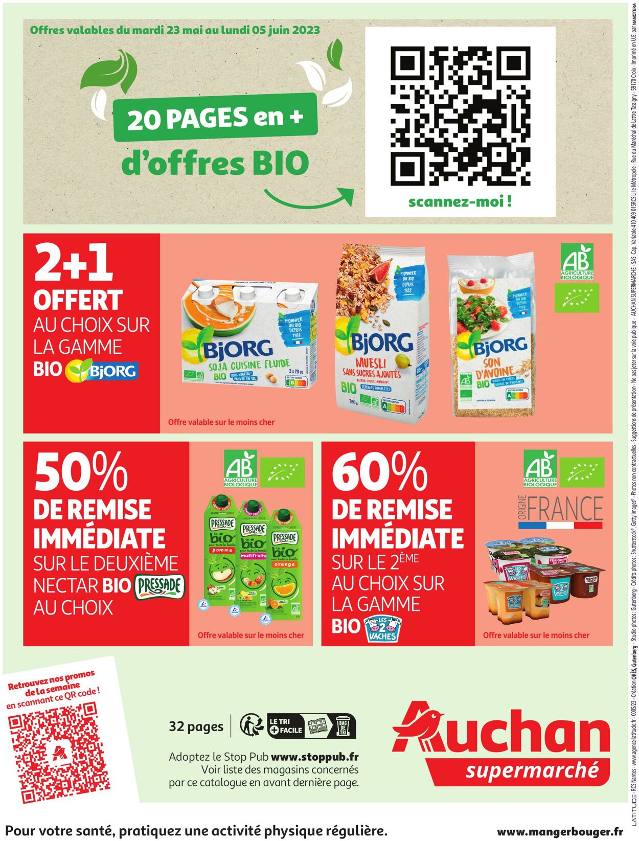 Catalogue Auchan 23.05.2023 - 29.05.2023