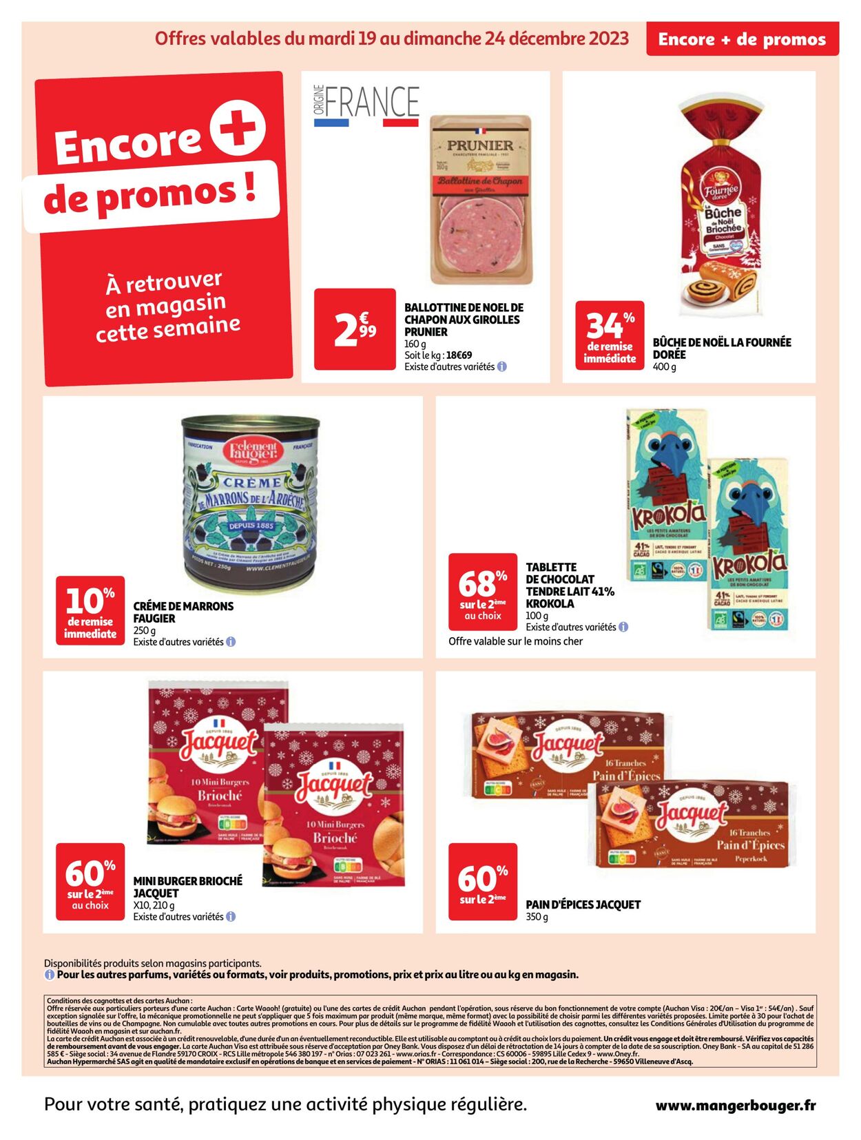 Catalogue Auchan 19.12.2023 - 24.12.2023