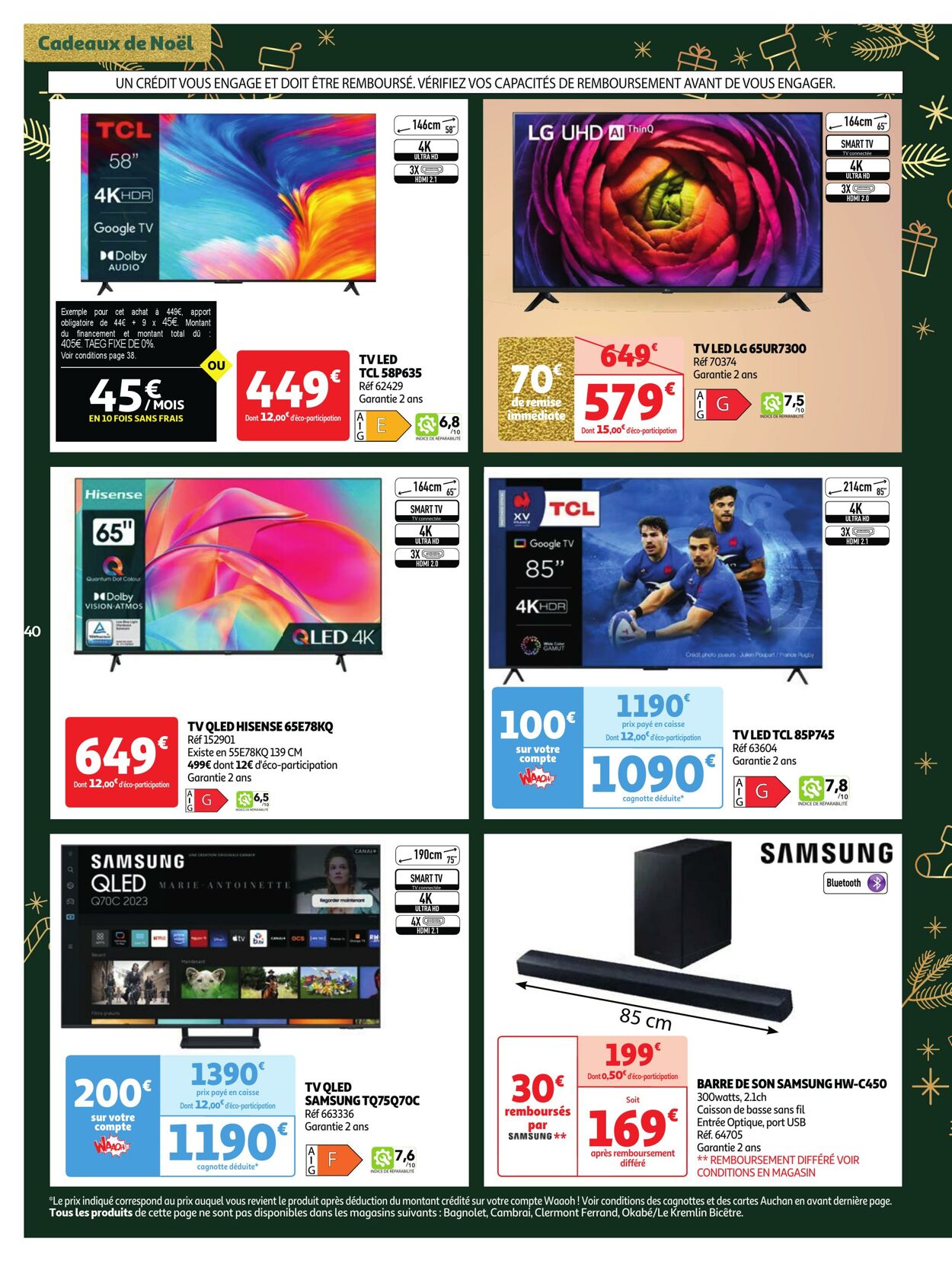 Catalogue Auchan 19.12.2023 - 24.12.2023