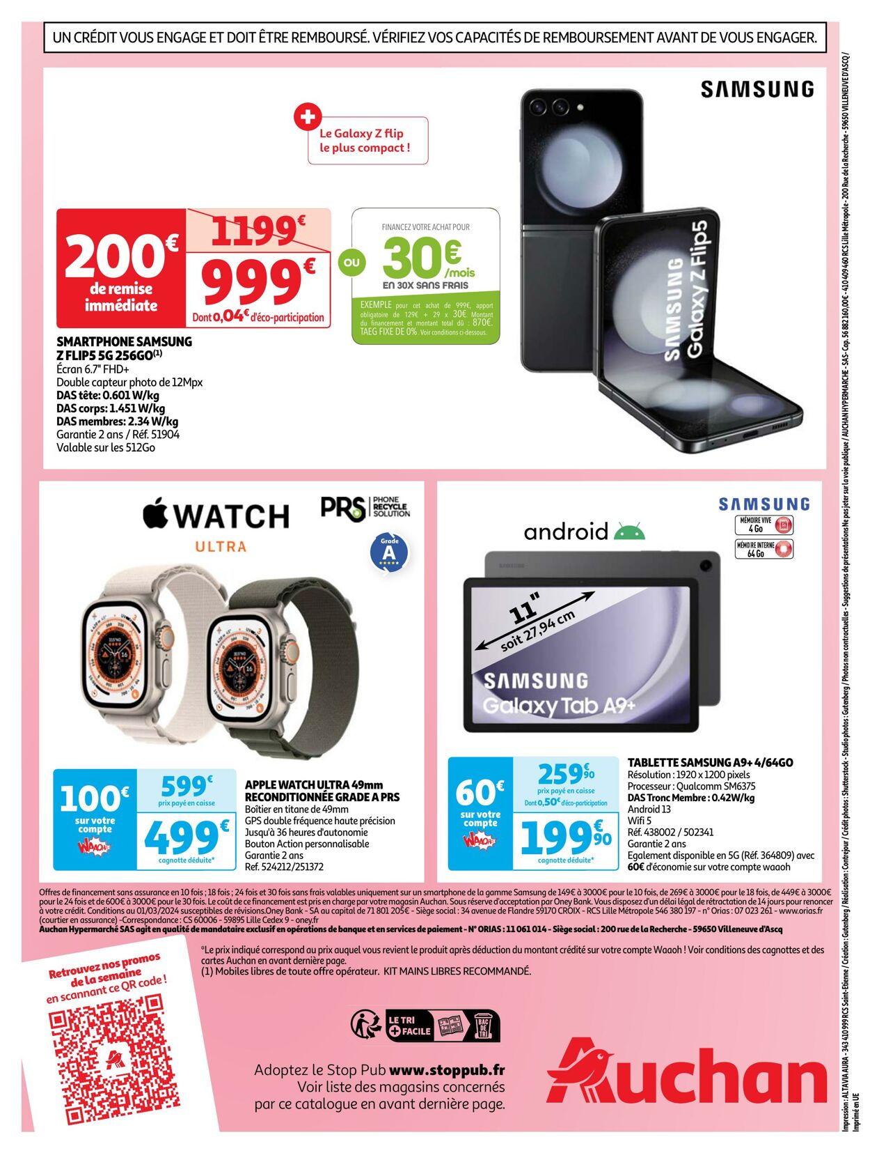 Catalogue Auchan 03.04.2024 - 16.04.2024