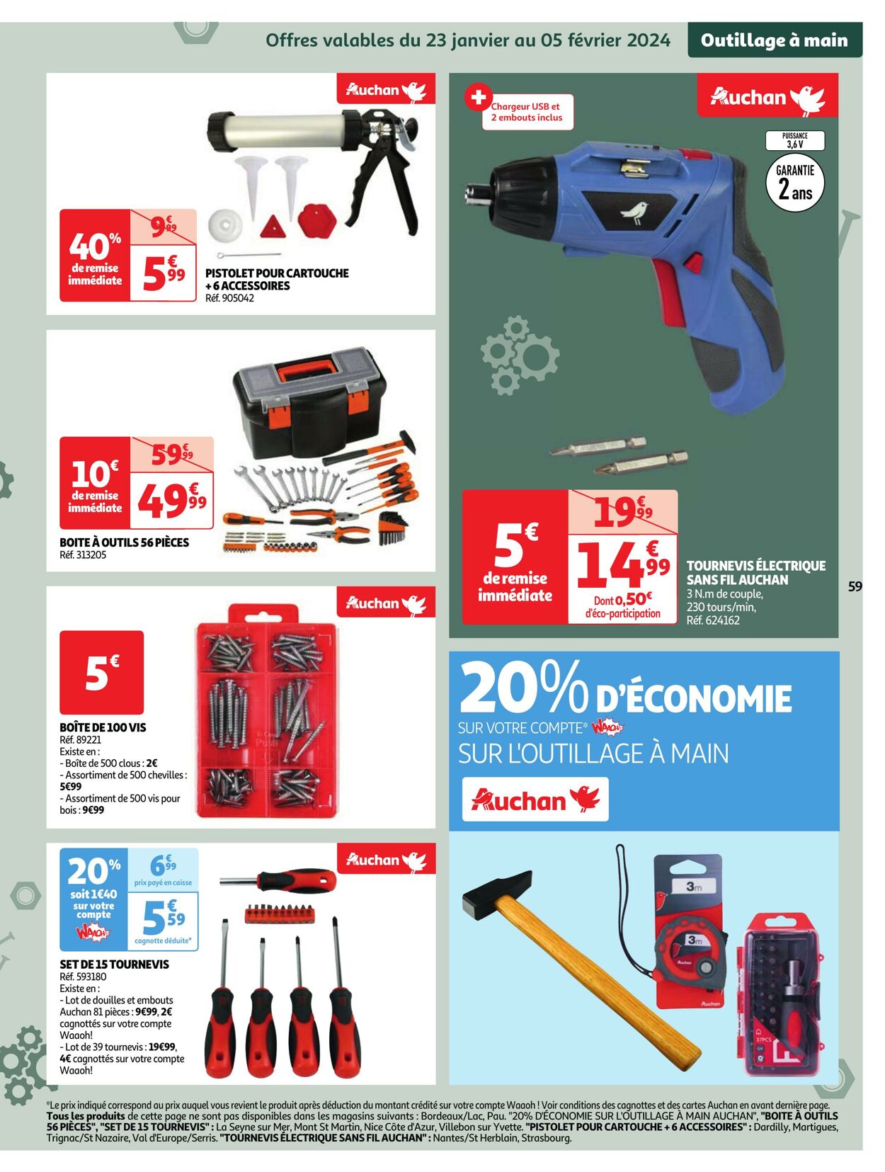 Catalogue Auchan 23.01.2024 - 29.01.2024