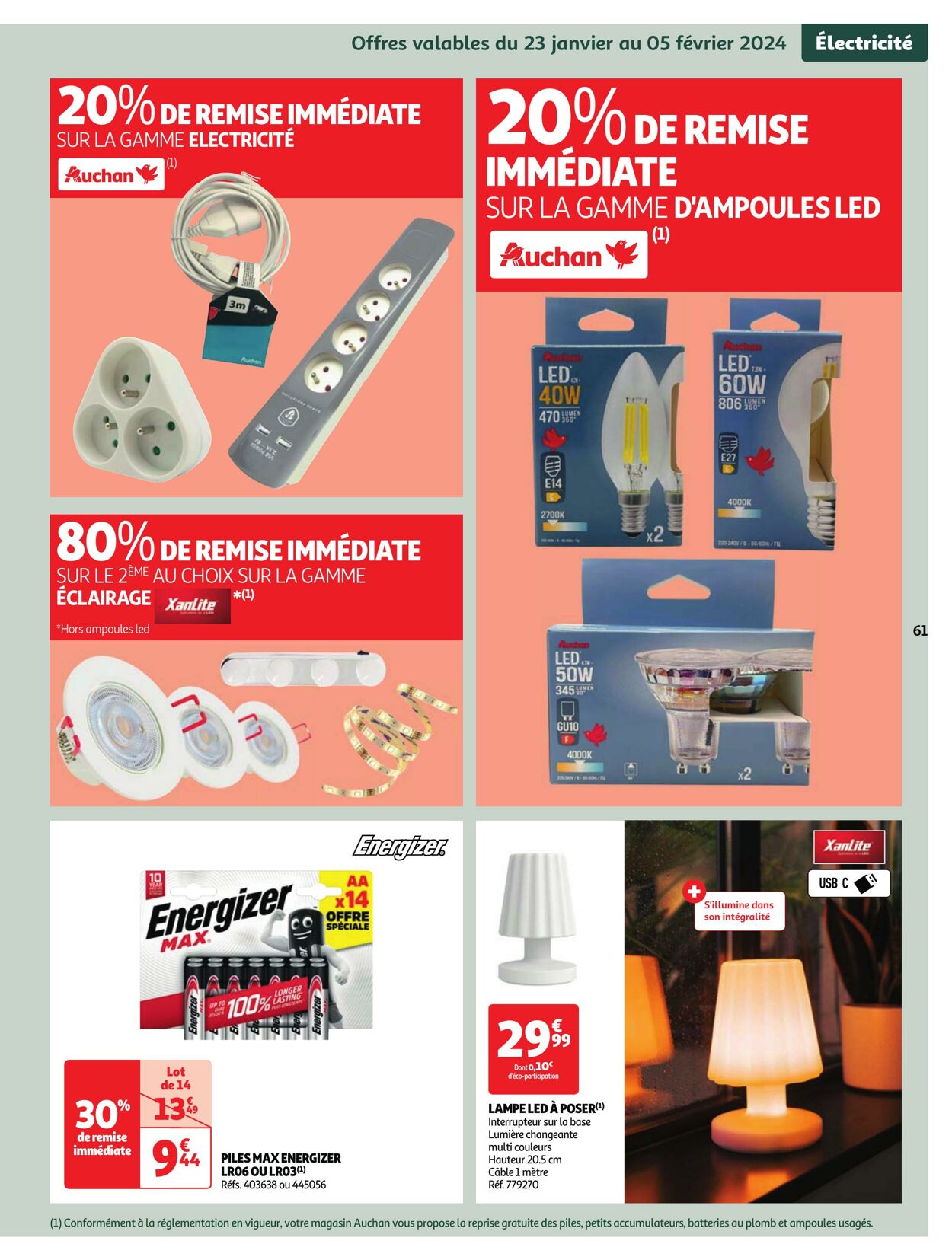 Catalogue Auchan 23.01.2024 - 29.01.2024