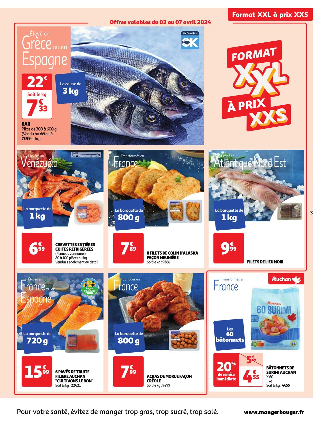 Catalogue Auchan 03.04.2024 - 08.04.2024