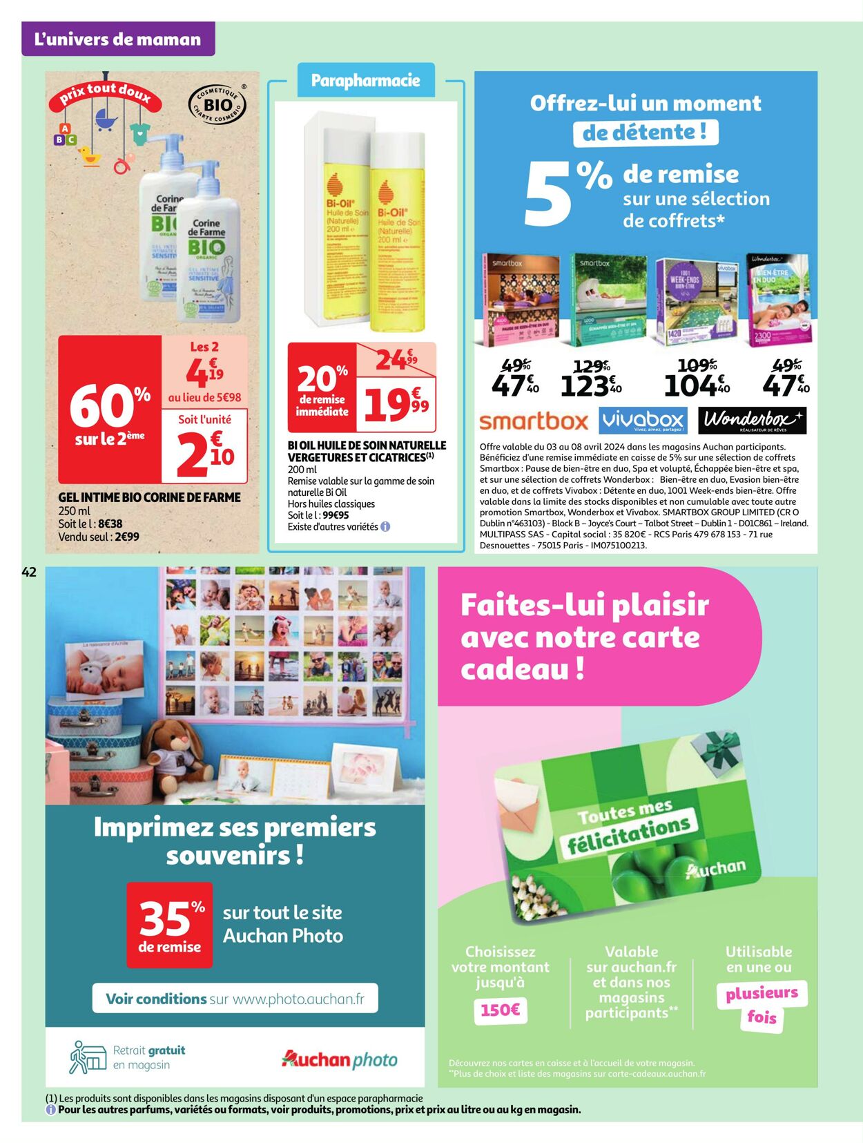 Catalogue Auchan 03.04.2024 - 08.04.2024