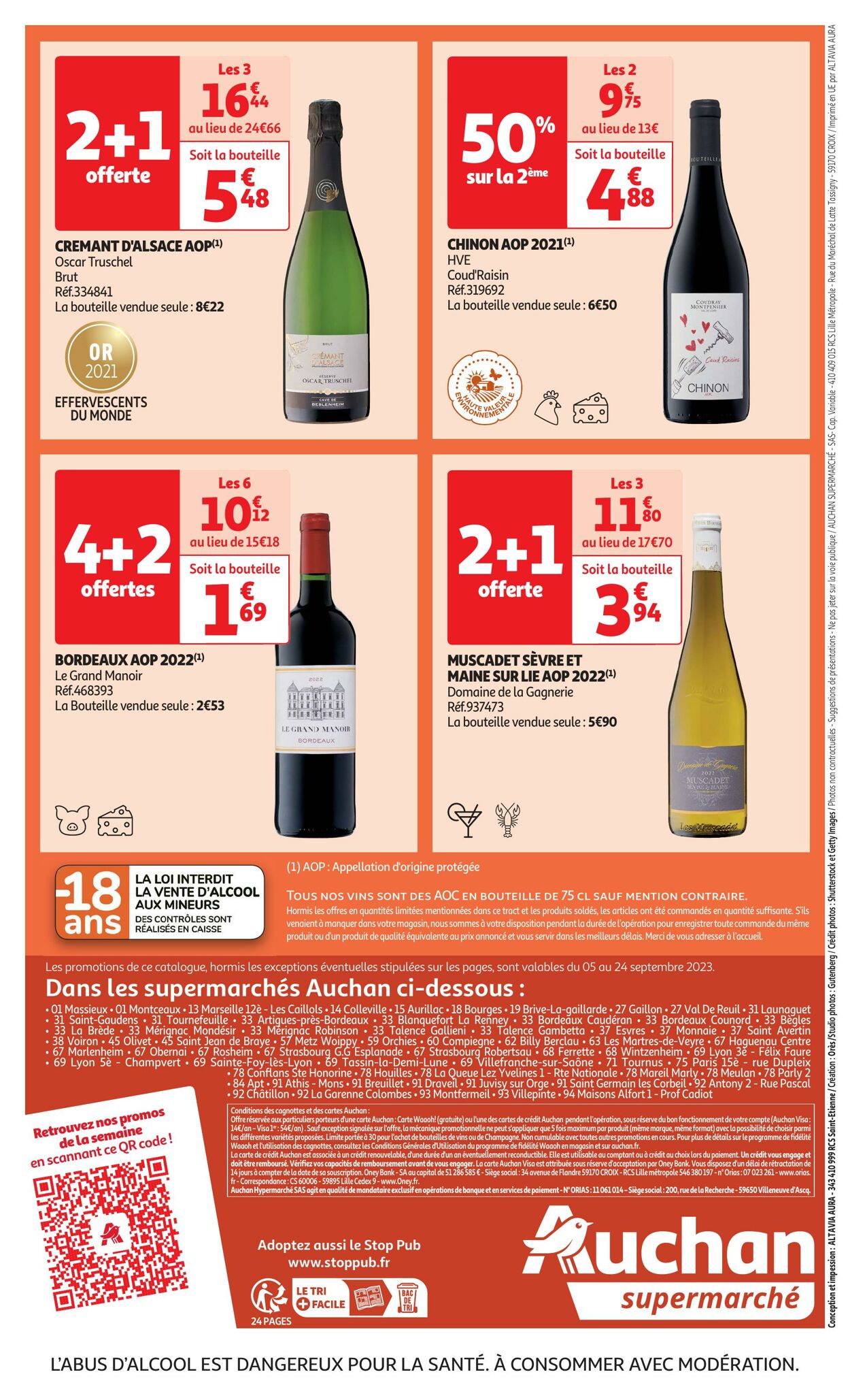 Catalogue Auchan 05.09.2023 - 24.09.2023