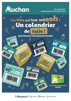 Catalogue Auchan 01.12.2023 - 24.12.2023