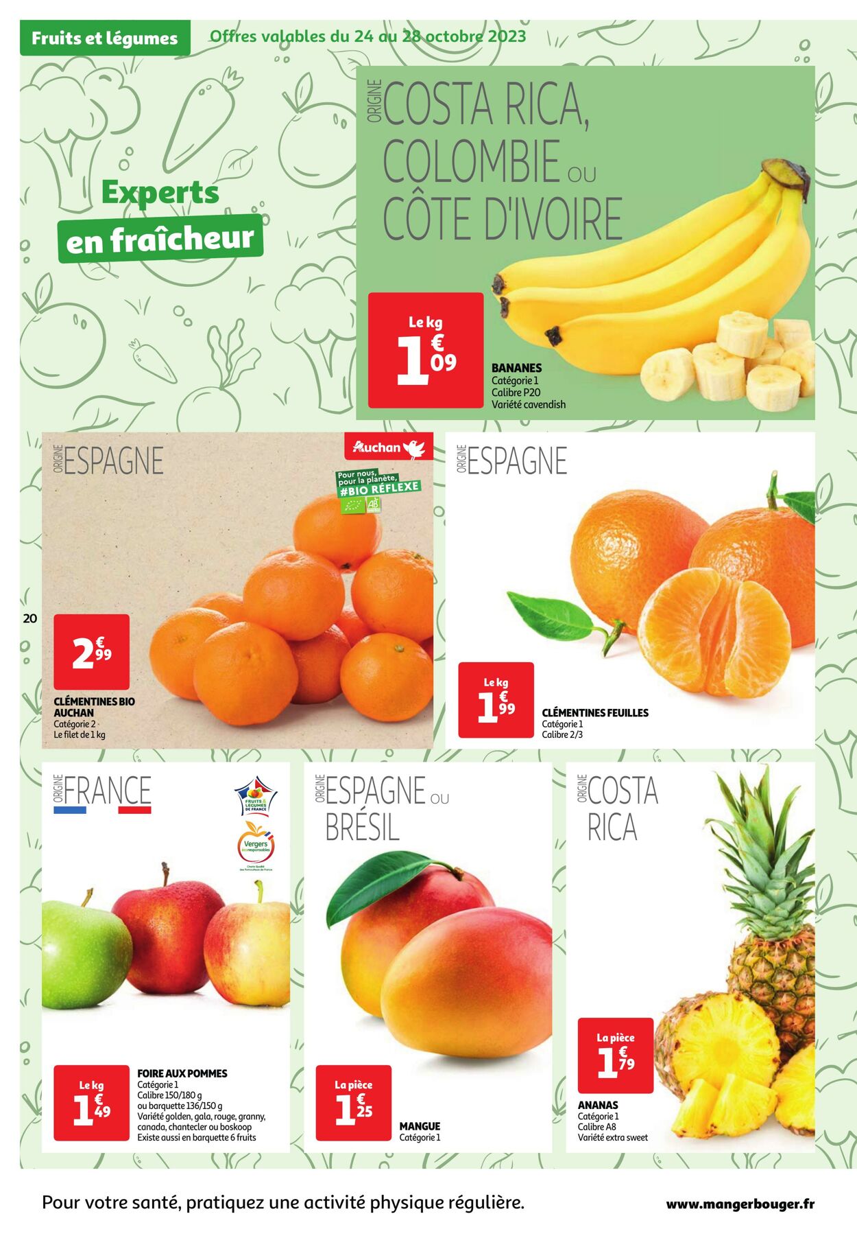 Catalogue Auchan 24.10.2023 - 30.10.2023