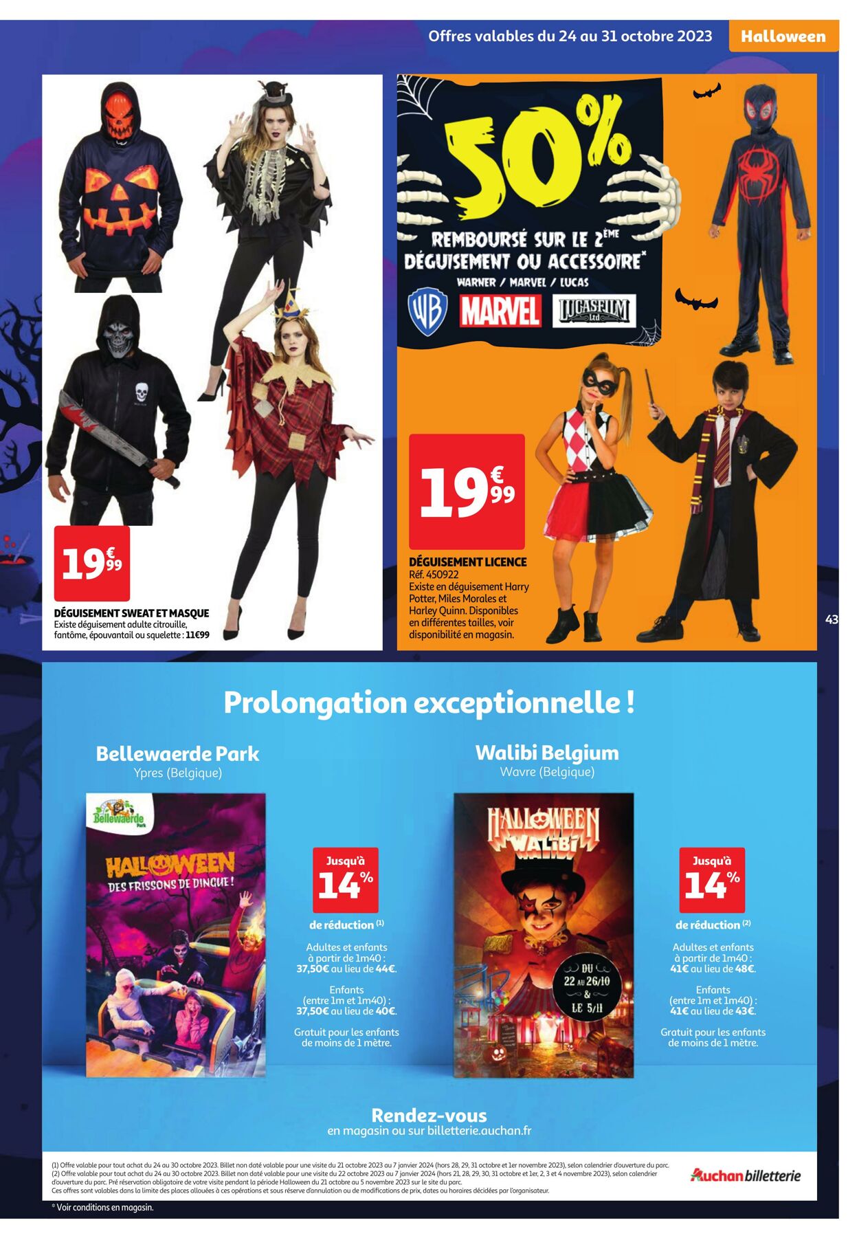 Catalogue Auchan 24.10.2023 - 30.10.2023