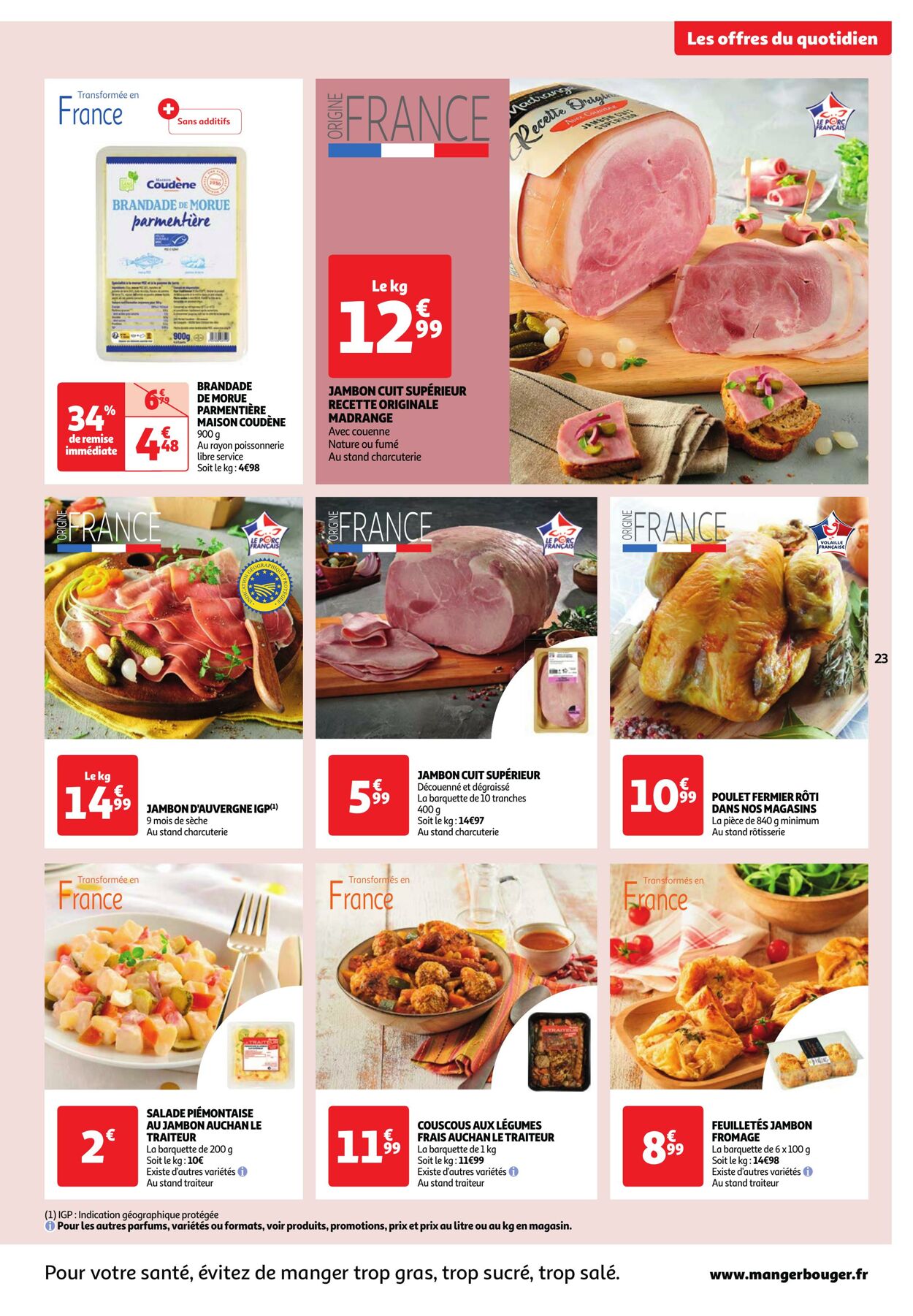 Catalogue Auchan 24.10.2023 - 30.10.2023