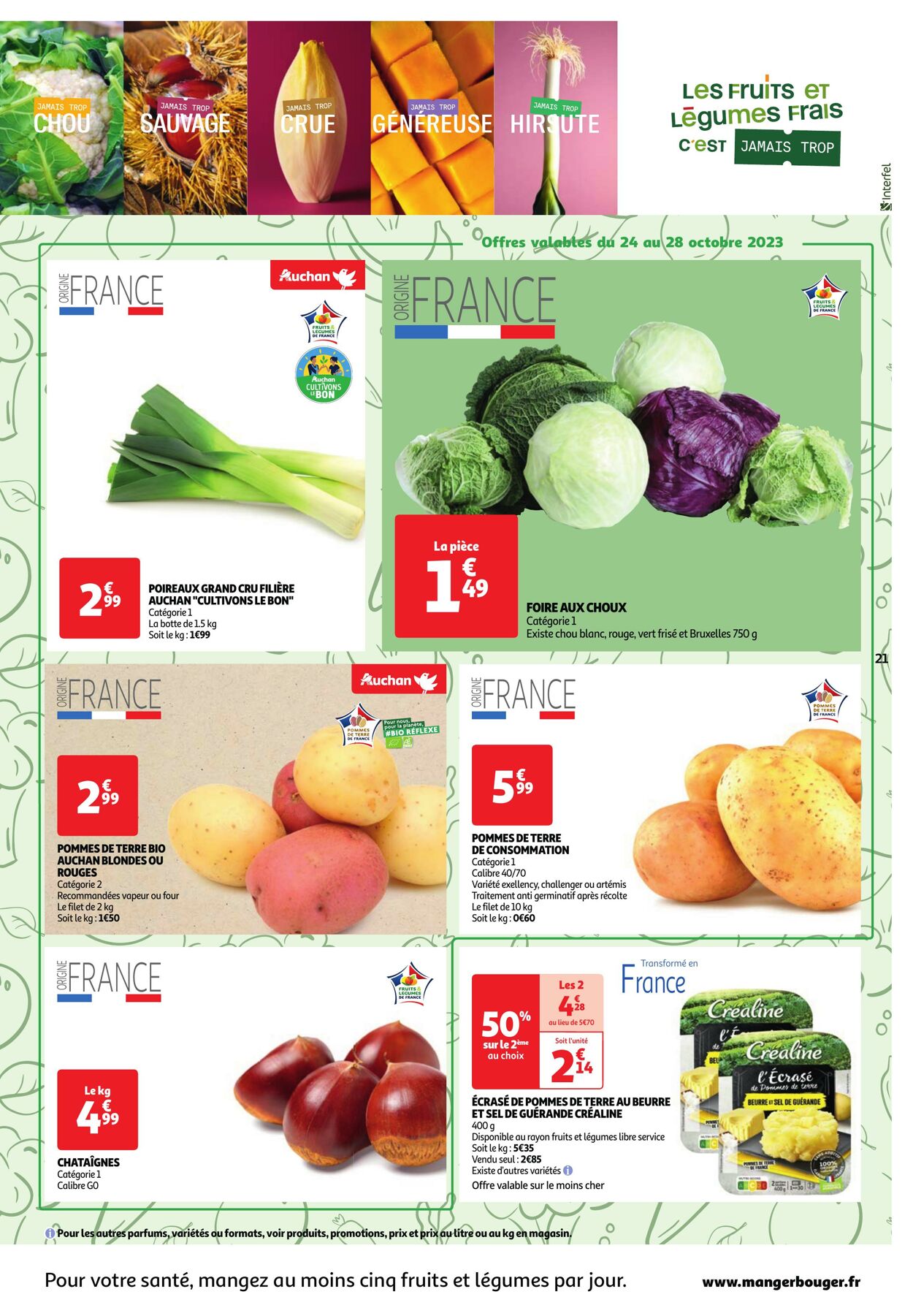 Catalogue Auchan 24.10.2023 - 30.10.2023