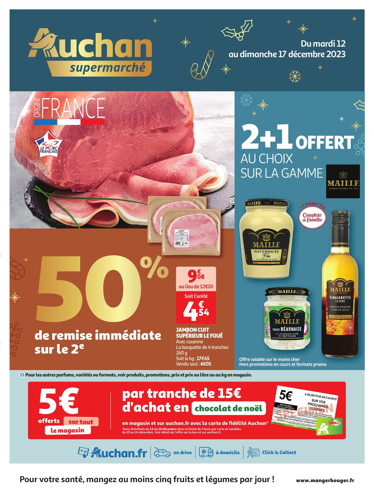 Auchan Catalogue Promotionnel - Noël - Valable à Partir Du 12.12 Au 17. ...