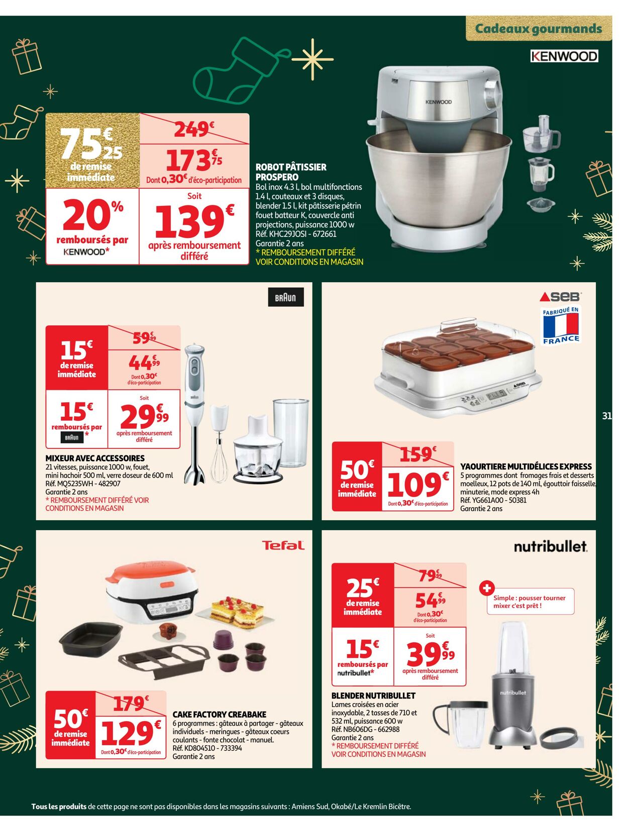 Auchan Catalogue Promotionnel Noël Valable à partir du 28.11 au 24.