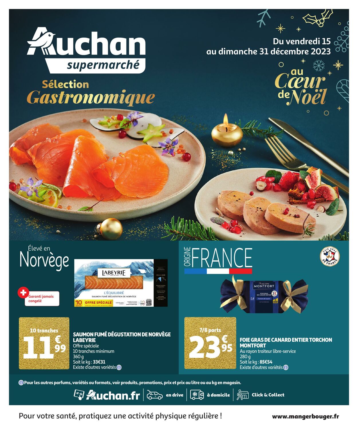 Auchan Catalogue Promotionnel Noël Valable à partir du 15.12 au 31.