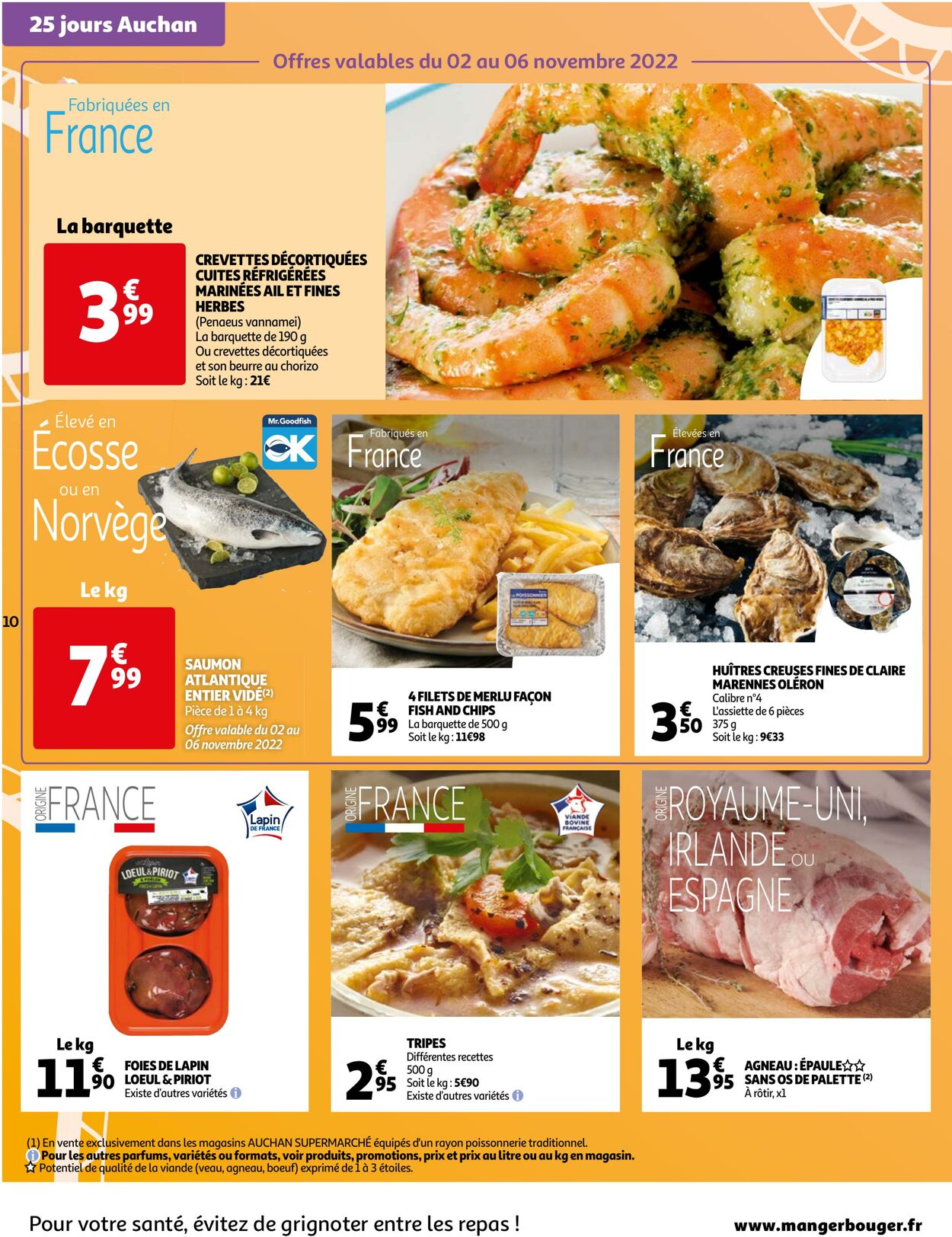 Catalogue Auchan 02.11.2022 - 08.11.2022