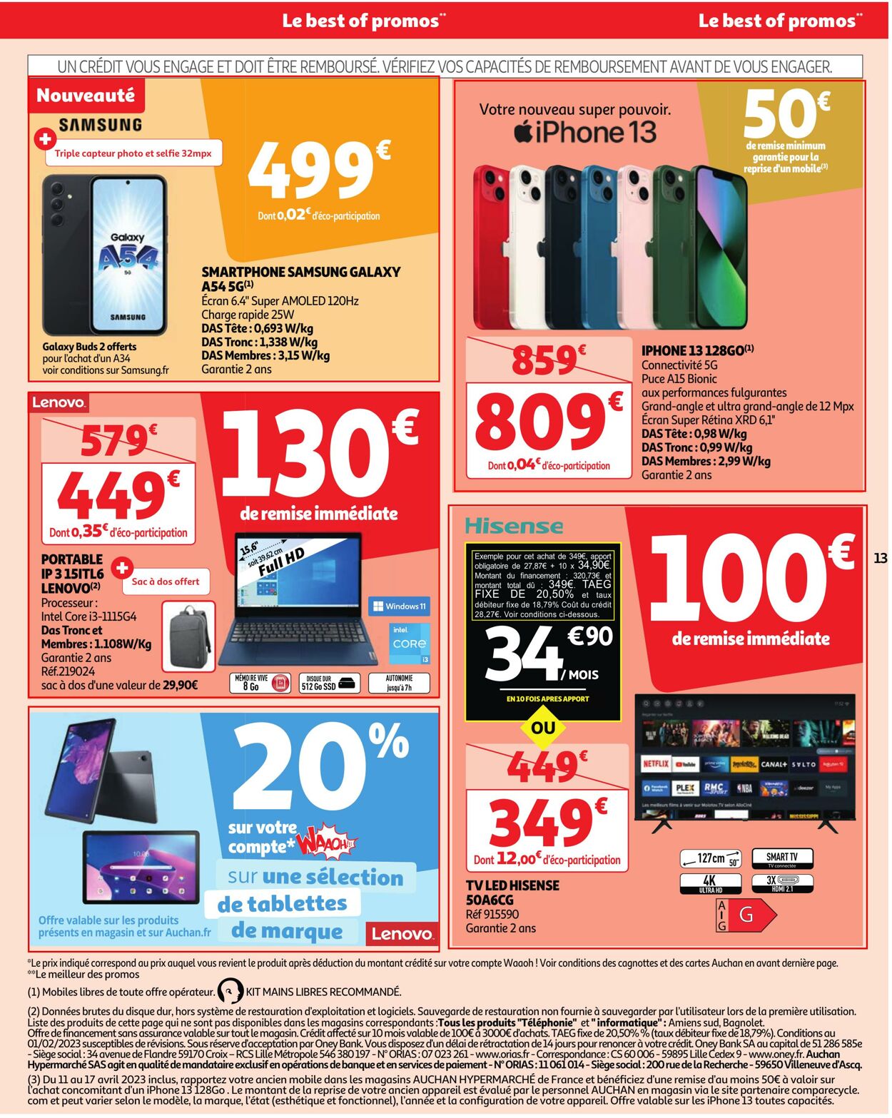 Catalogue Auchan 12.04.2023 - 17.04.2023