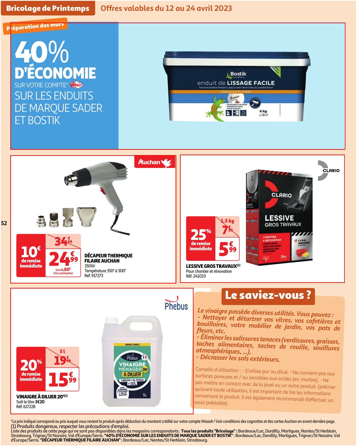 Catalogue Auchan 12.04.2023 - 17.04.2023