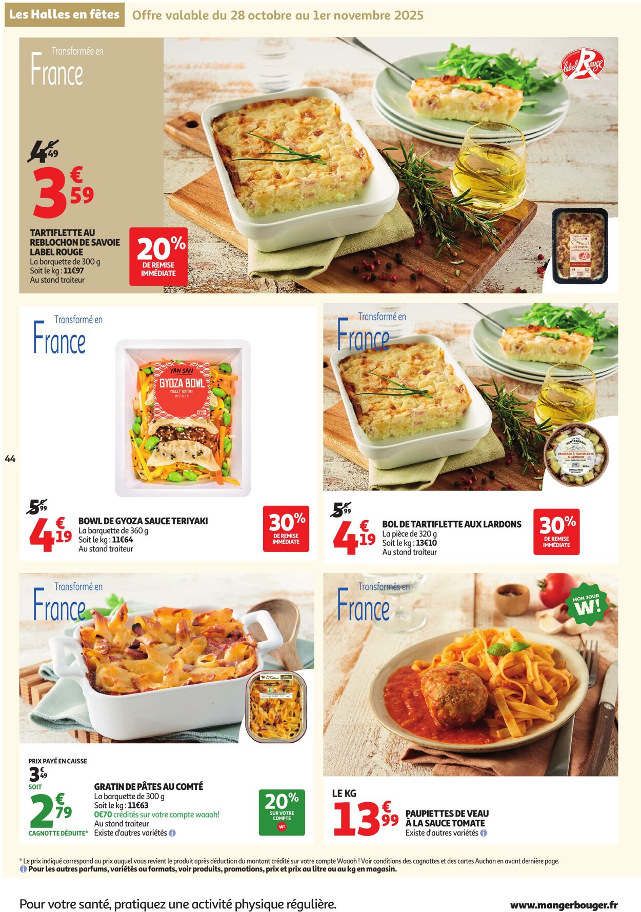 Catalogue Auchan 28.10.2025 - 09.11.2025