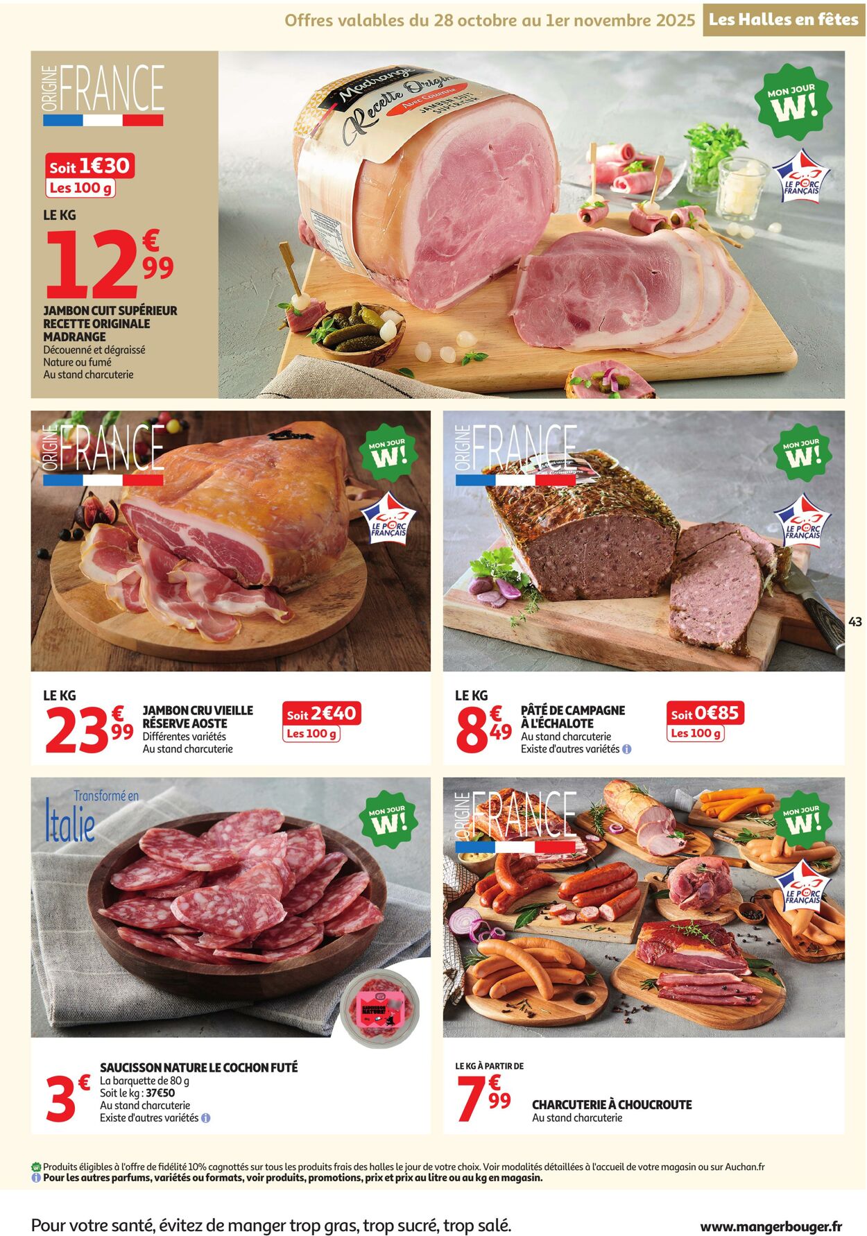 Catalogue Auchan 28.10.2025 - 09.11.2025