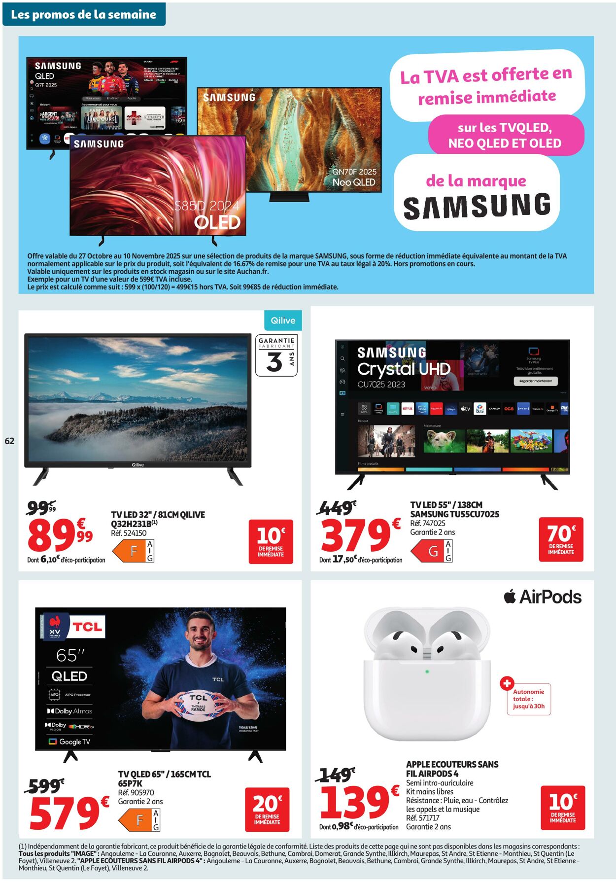 Catalogue Auchan 28.10.2025 - 09.11.2025