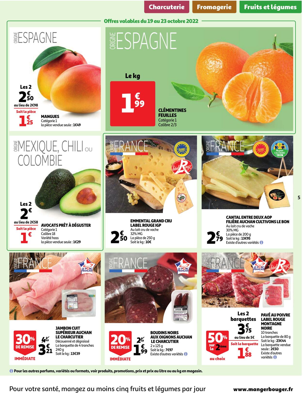 Catalogue Auchan 19.10.2022 - 25.10.2022