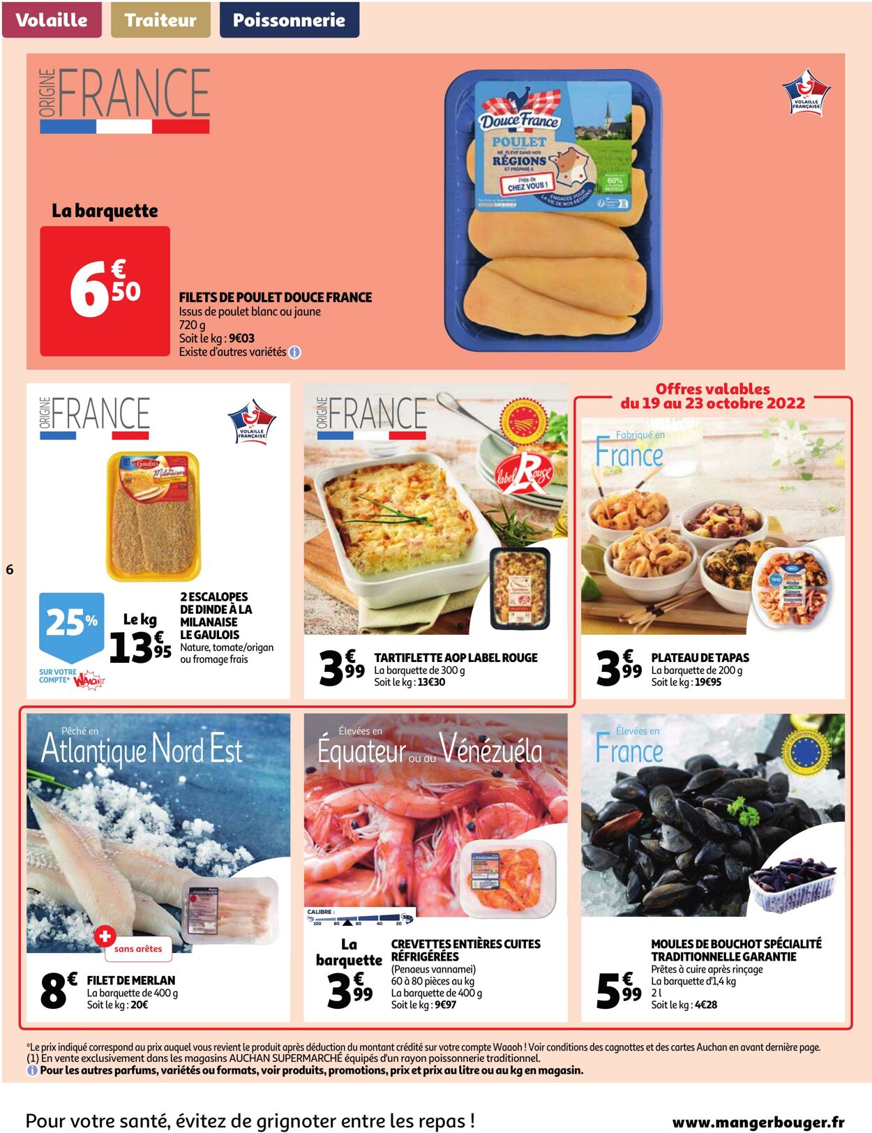 Catalogue Auchan 19.10.2022 - 25.10.2022