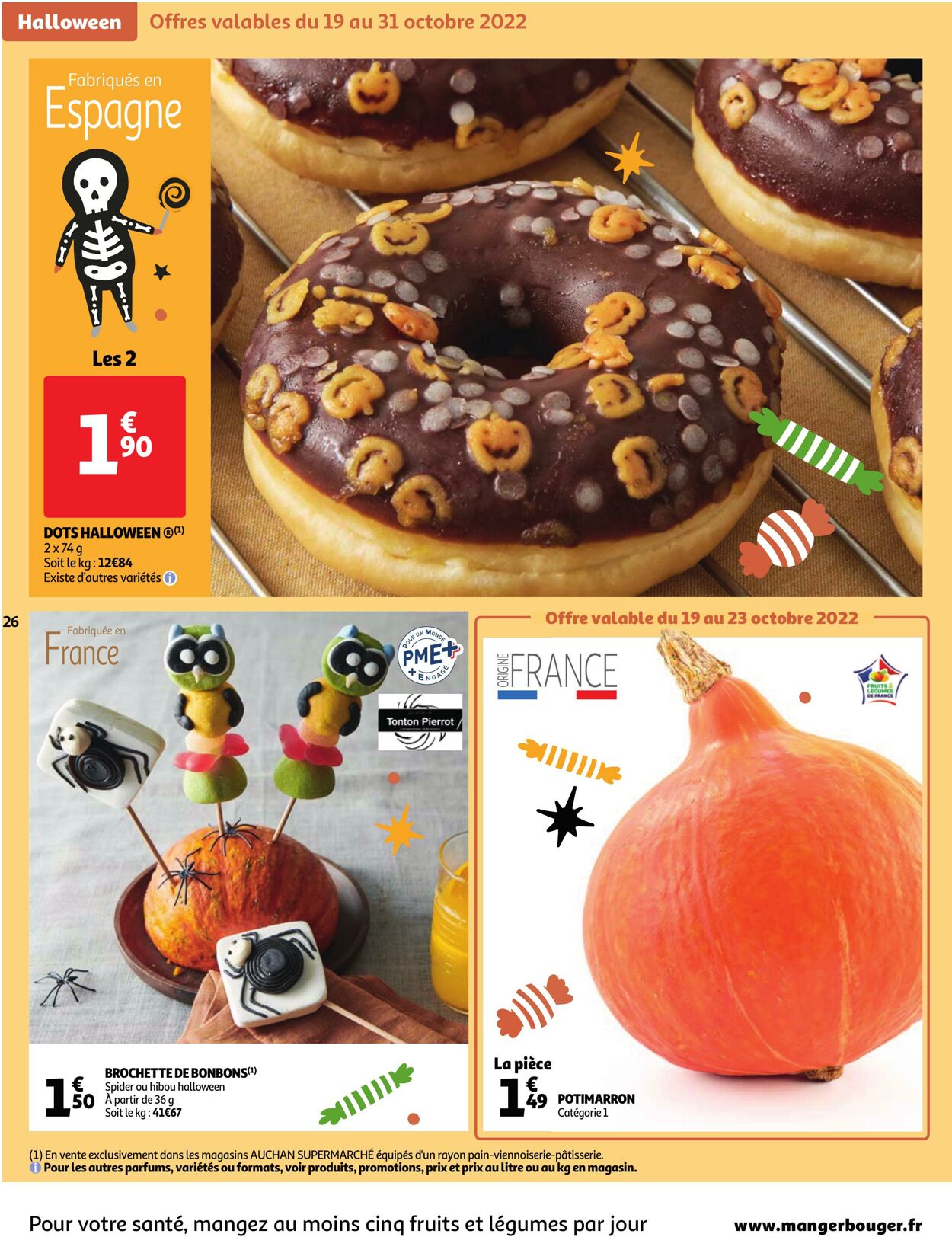 Catalogue Auchan 19.10.2022 - 25.10.2022