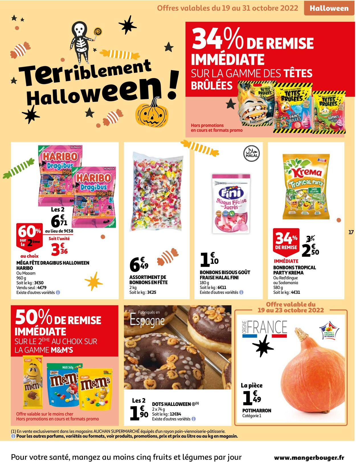 Catalogue Auchan 19.10.2022 - 25.10.2022