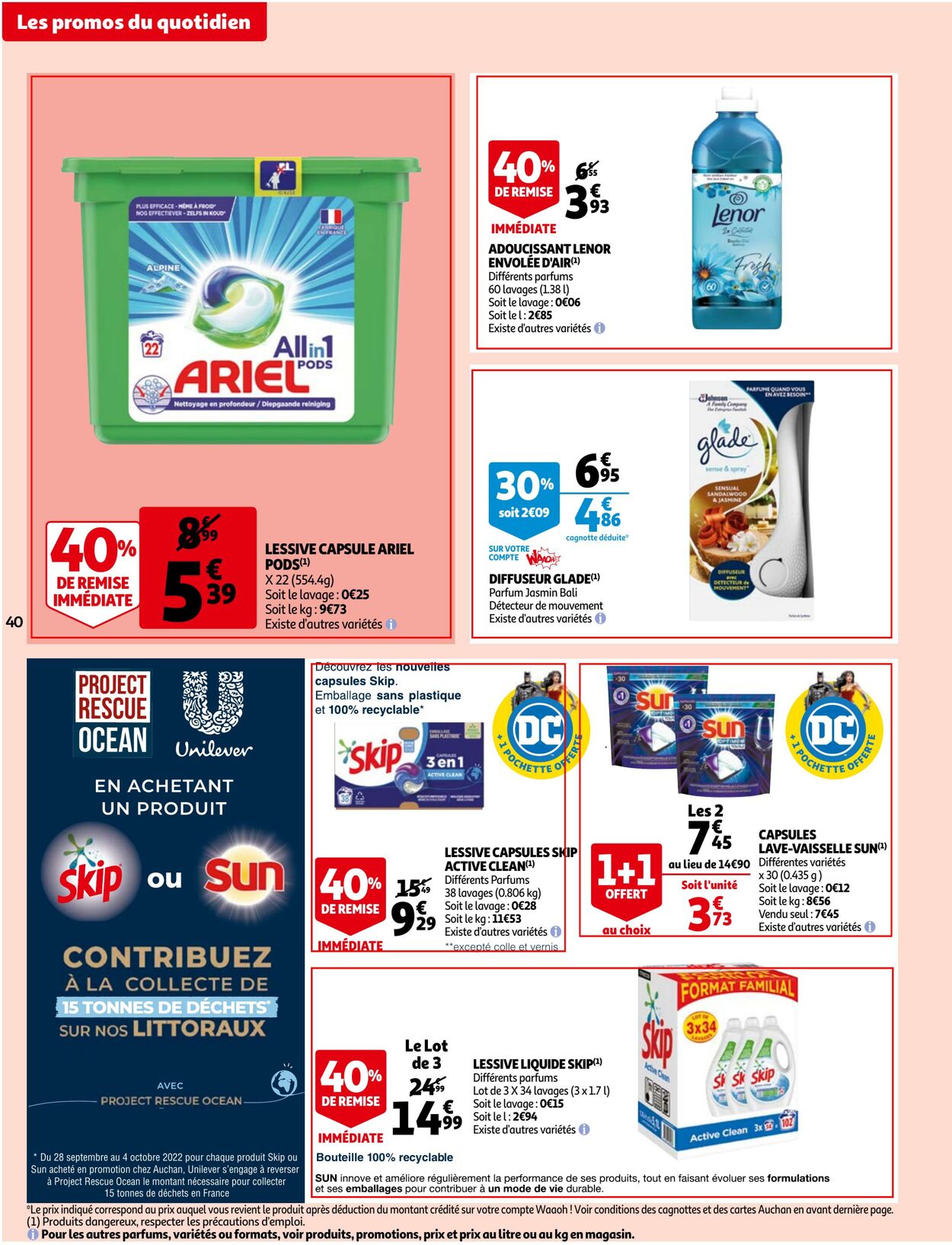 Catalogue Auchan 28.09.2022 - 04.10.2022