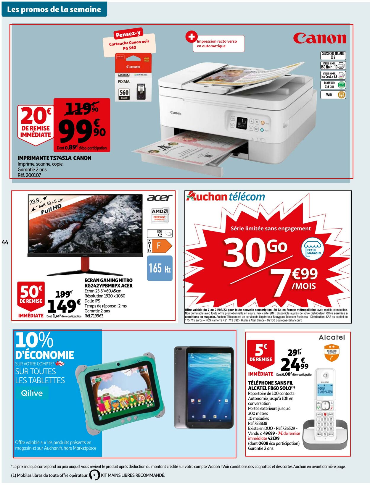 Catalogue Auchan 07.03.2023 - 13.03.2023