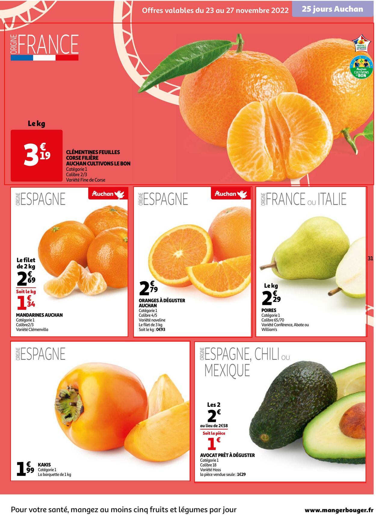 Catalogue Auchan 23.11.2022 - 29.11.2022